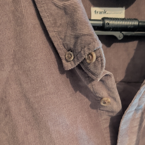 Frank & Oak Men's Casual Button Down Shirt - Dark Green - Picture 3 of 7